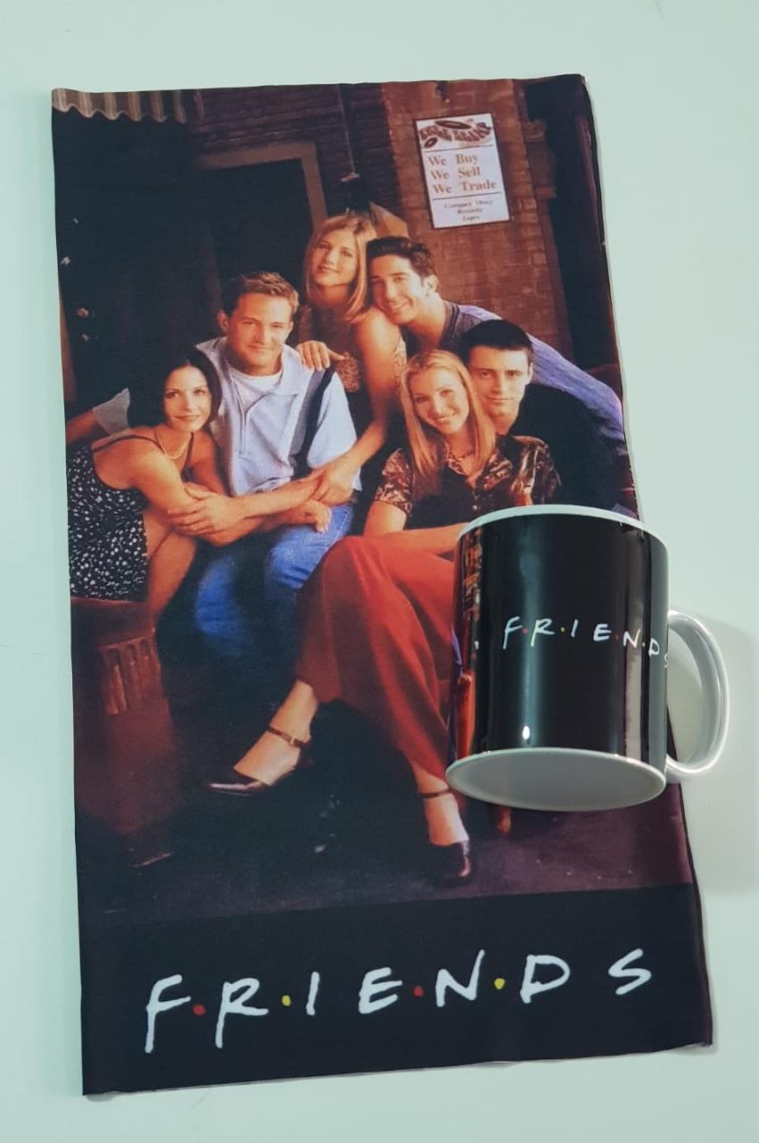 Buff + Jarro Diseño FRIENDS